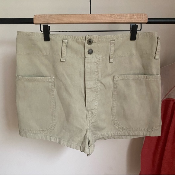 Isabel Marant Linen Blend‎ Shorts - Picture 1 of 5